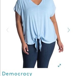 Brand new with tags democracy short sleeve v-neck